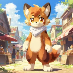 full body character fursona portrait of norman reedus with gorgeous detailed eyes in the marketplace in the sky, color page, tankoban, 4 k, tone mapping, doll, akihiko yoshida, james jean andrei riabovitchev marc simonetti, yoshitaka amano, h. hydrochaeris