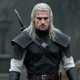 sean bean as geralt of rivia in the witcher netflix series
