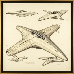schematics of star trek enterprise NCC E series by Leonardo Da Vinci, ink painting, high quality