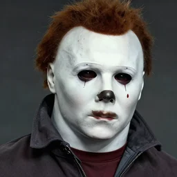 a highly detailed beautiful portrait of michael myers by gregory manchess, james gurney, james jean
