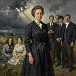 marie curie drawn by wonbin lee, lane brown, _ z ed _, wenfei ye, finnstark, oleg bulakh, felix englund