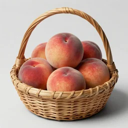 a basket of peaches by mc escher