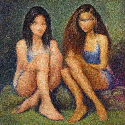 Vibrant depiction of Barefoot Jessica Alba girl and Zendaya girl by Ruan Jia and Mandy Jurgens and William-Adolphe Bouguereau, Artgerm, 4k, digital art, surreal, space dandy style, highly detailed, godsend, artstation, digital painting, concept art, smooth, sharp focus, illustration by Ruan Jia and Mandy Jurgens and William-Adolphe Bouguereau