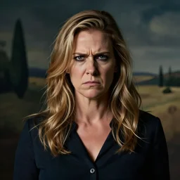 angry amy poehler, picasso, hyperrealistic