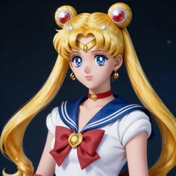 photorealistic sailor moon