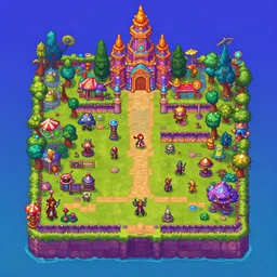 screenshot of diablo v candyland level