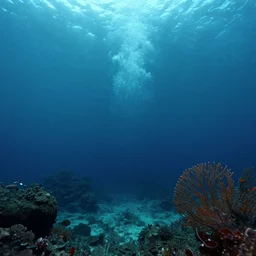 An underwater seascape by Greg Rutkowski trending on Artstation