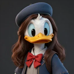 lena character ducktales 2 0 1 7 portrait, concept art, intricate details, highly detailed photorealistic portrait in the style of adam hughes, seseon yoon, artgerm and warren louw