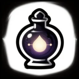 magic potion iconography inventory game icon rpg fantasy ability icon logo diablo blizzard digital art, trending on art station kvlt by peder balke by fernando forero mystic high contrast bold colors noir