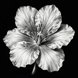 highly detailed beautiful photography of flower, sharp focus, dramatic, dynamic lighting, elegant, black background, harmony, beauty, masterpiece, by durero, moebius, pen draw
