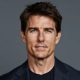 sharply defined portrait of tom cruise, highly detailed by peter mohrbacher, boris vallejo