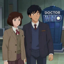 still from korean adaptation of Doctor Who (2005)