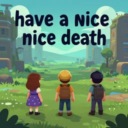 have a nice deaht, video game, art direction.