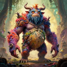 exquisite imaginative imposing weird creature poster art humanoid colourful movie art by : : weta studio tom bagshaw james jean frank frazetta