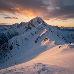 amazing landscape photo of snowy mountains at sunset by marc adamus beautiful dramatic lighting