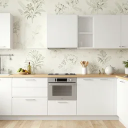 kitchen wallpaper pattern. wallpaper design.