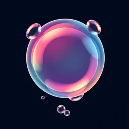 bubble graphic design