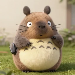 softest cappybarra cuddly my neighbour totoro