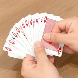 wikihow to riffle shuffle a deck of cards