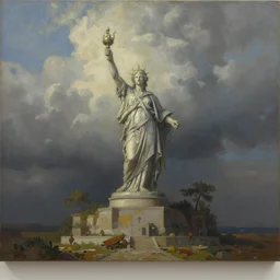 a Opa Art painting about the corruption of power
