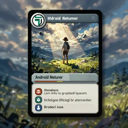 Android Netrunner, digital painting, card game illustration, Android Netrunner