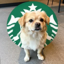 Starbucks dog