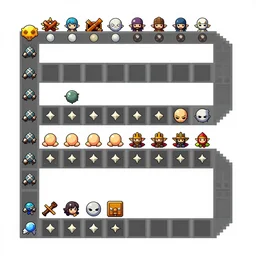 rpg game spritesheet