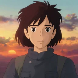 animation key shot, kerrigan stares at the camera, blank expression on her face, comic book cover style, studio ghibli, pixar and disney animation, sharp, rendered unreal engine 5, film key art, greg rutkowski, bloom, dramatic lighting, sunrise