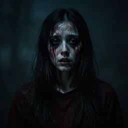 the worst human nightmare cinematic lighting lost soul disturbing photography