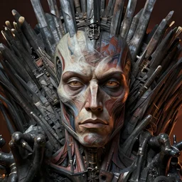 throne, highly detailed face!!!, true anatomy!, extremely detailed!, digital painting, unreal engine 5, art by tom bagshaw