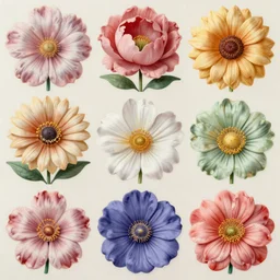 a detailed painting of many different types of flowers by Android Jones, Earnst Haeckel. behance contest winner, generative art, Baroque, intricate patterns, fractalism, rococo