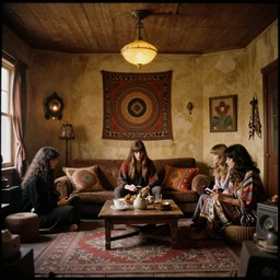 interior photograph hippie cult 1 9 6 0 s 3 5 mm kodak