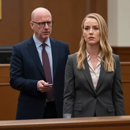 Saul Goodman defending Amber Heard in court