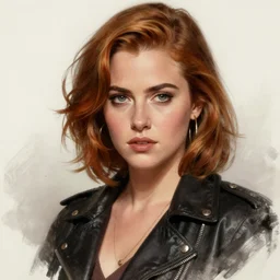 rachel mcadams as a 1 9 2 0 s mob gangster, detailed digital painting, intricate
