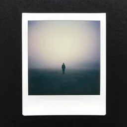 you are alone at the end of the time, desolation, polaroid, empty, foggy