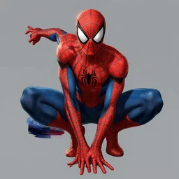 symbiote spider - man, drawn by artgerm