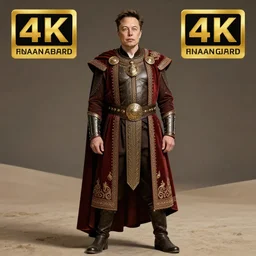 full length photo of elon musk as an ottoman warrior, highly detailed, 4 k, hdr, smooth, sharp focus, high resolution, award - winning photo