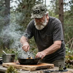 Walther White cooking trail cam