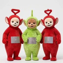 the red hot chili peppers as teletubbies