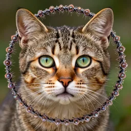 8 k uhd a fractal cat