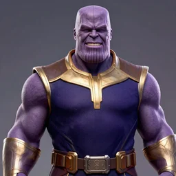 portrait of Thanos smiling, realistic photo, digital art, trending on artstation, Instagram photo