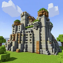 worlds biggest castle in Minecraft