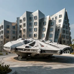 millennium falcon designed by frank gehry