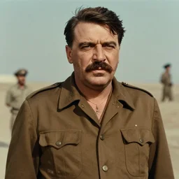 a film still of josef stalin in lawrence of arabia ( 1 9 6 2 ), technicolor