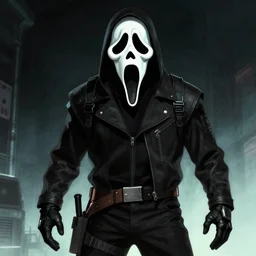 Scream from the Film Scream, in the Metal Gear Solid 1, artstation