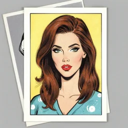 portrait of a beautiful woman by basil wolverton and robert crumb in the style of a garbage pail kids card