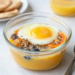 the most delicious breakfast ever made, under glass