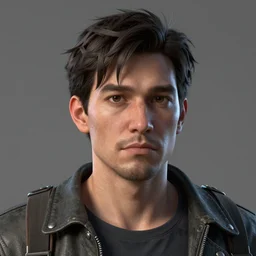 Crono portrait, unreal engine, hyper detailed