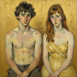 high quality high detail painting of adien broddy by lucian freud and jenny saville hd golden