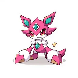 cute miss mascot genesect genesect genesect pokemon sticker art, cronobreaker, beeple game icon